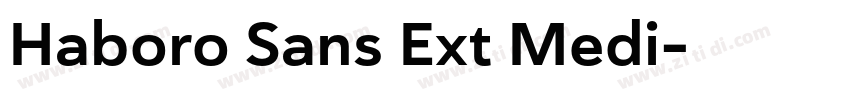 Haboro Sans Ext Medi字体转换 Haboro Sans Ext Medi字体转换